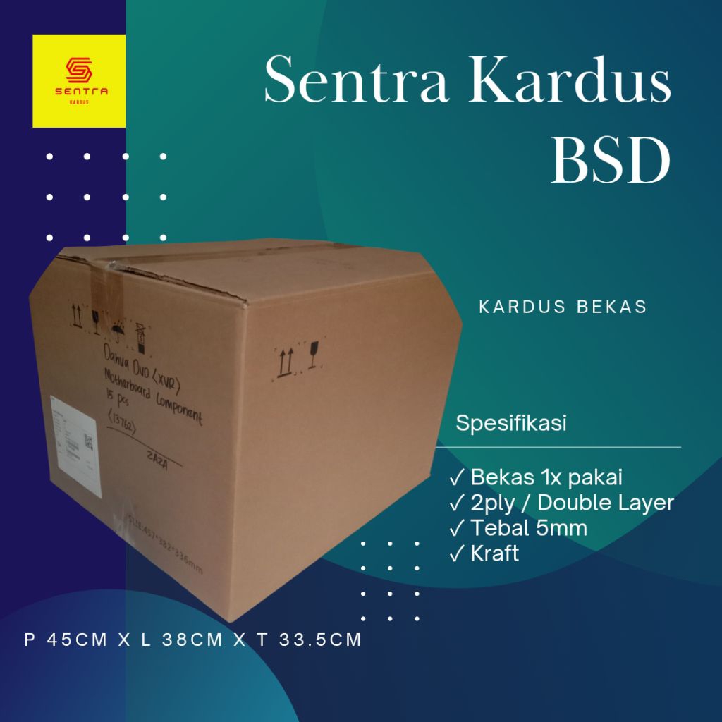 

Kardus Besar Untuk Pindahan / Packing P45x L38 x T33.5