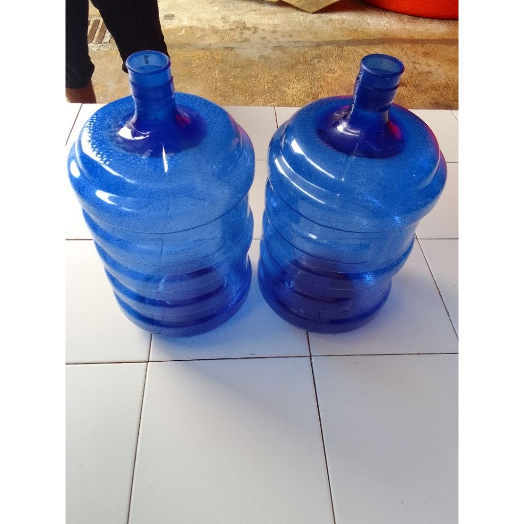 Galon Kosong 19L Polos Bekas Baru Bahan Tebal