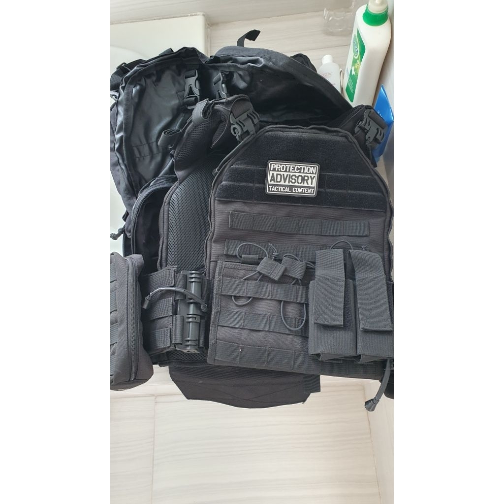 Bodyvest Durhaim I-Am dengan Plat Baja Nij level 4 rompi anti peluru bulletproof