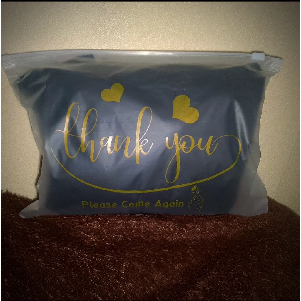 

Zipper bag "THANK YOU" 20x28 TINTA GOLD (25 pcs)