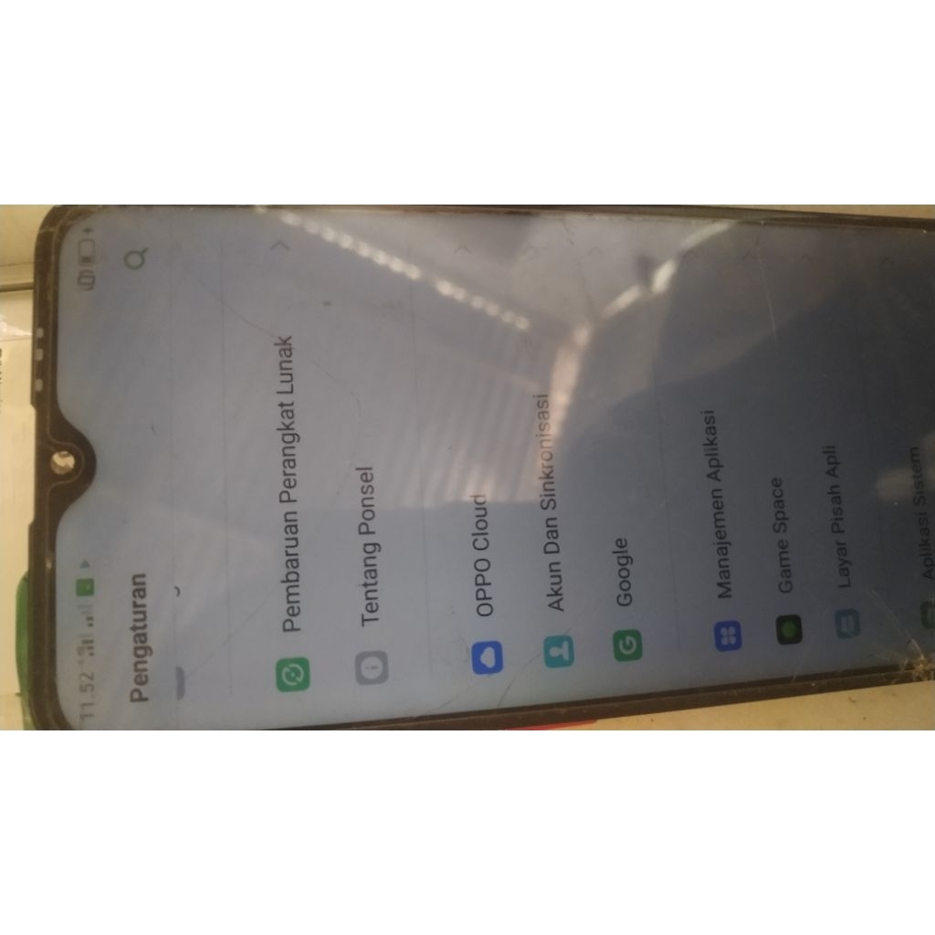 hp oppo a1k 2/32 minus lcd baca deskripsi