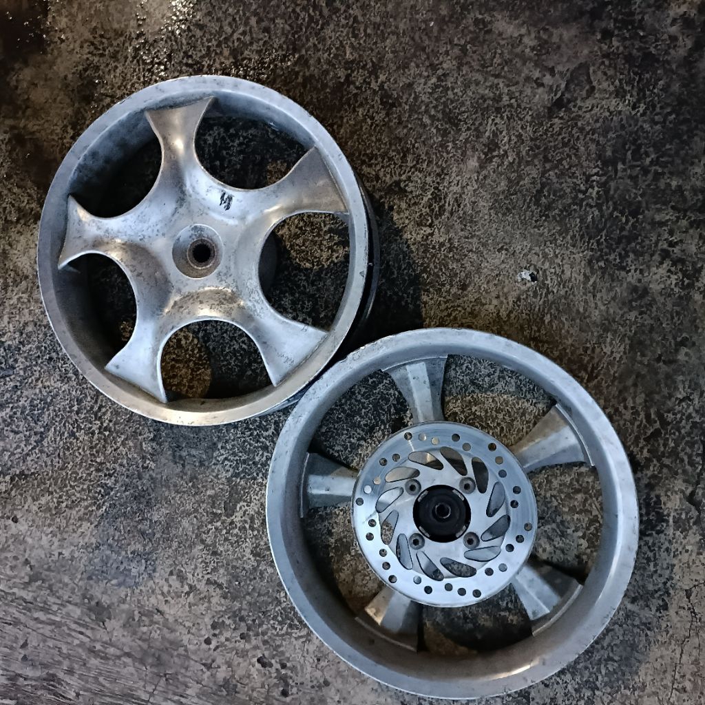 velg velk roda depan belakang racing power rose bunga honda beat x pop scoopy spacy vario 110 karbu 