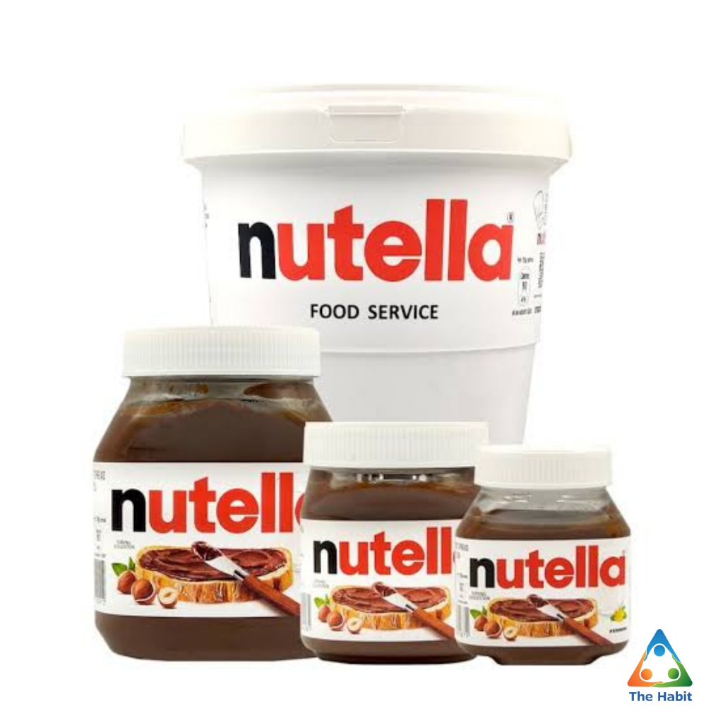 

(The Habit) Nutella Selai Chocolate Hazelnut Spread 200gr / 350gr / 680gr