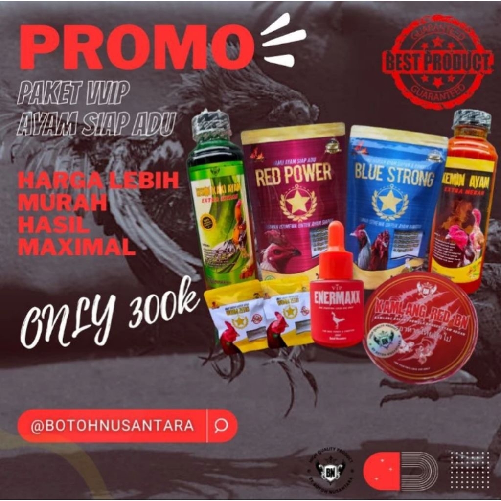 PAKET VVIP Perlengkapan ayam siap adu kamlang doping siap adu jamu ayam kemin dan obat cacing, dopin