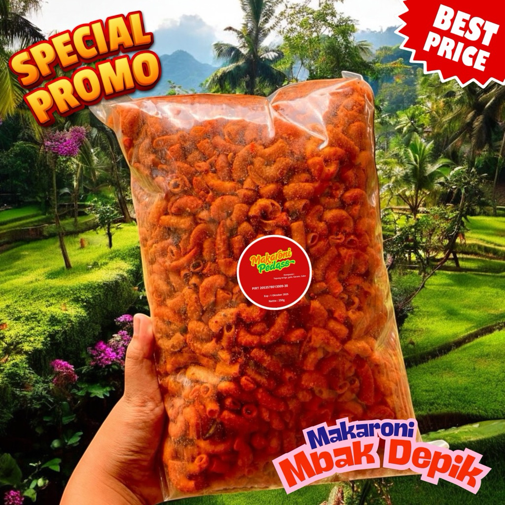 

Makaroni Pedas BBQ 250g – Kombinasi Unik!
