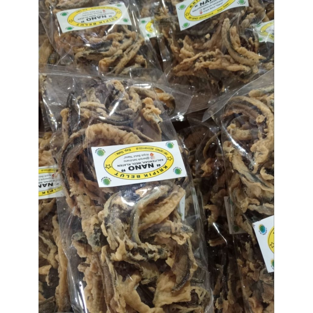 

kripik belut wonogiri.100 gr