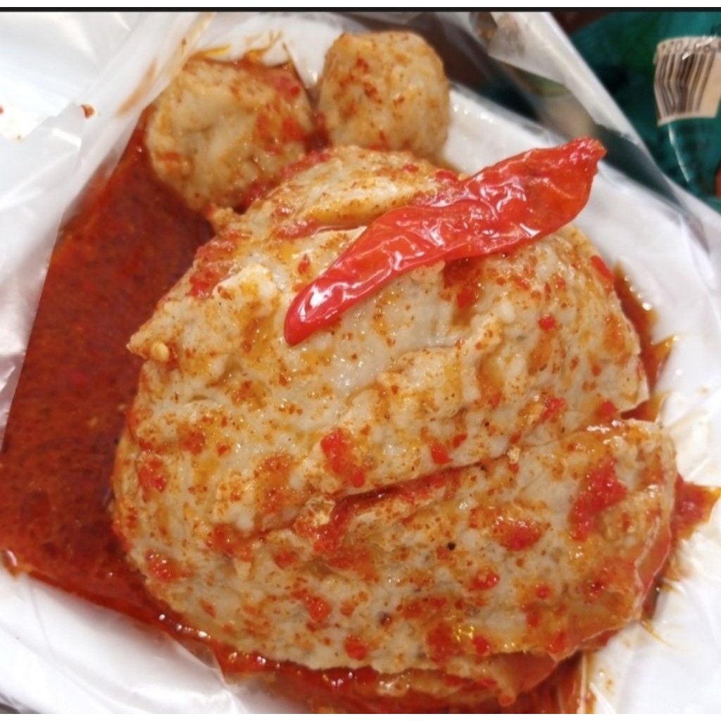 

bakso mercon beranak sedang