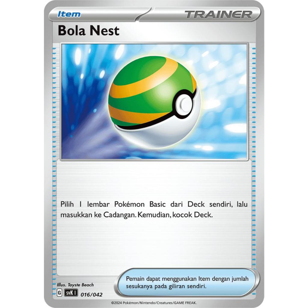 Pokemon TCG Ind Nest 016/042onesia svk Bola