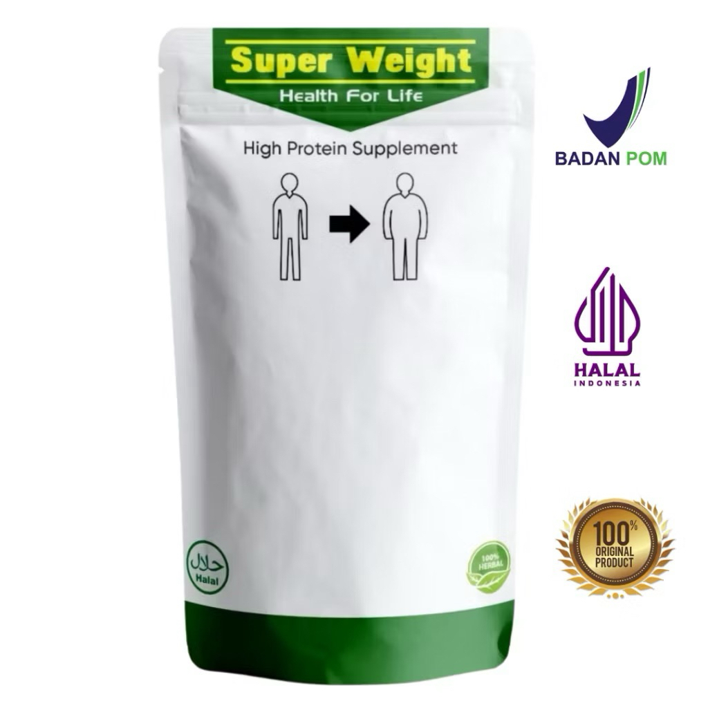 

SUPER WEIGHT Susu Bernutrisi Penambah Berat Badan Dan Penggemuk Original Penambah Nafsu Makan Alami Original