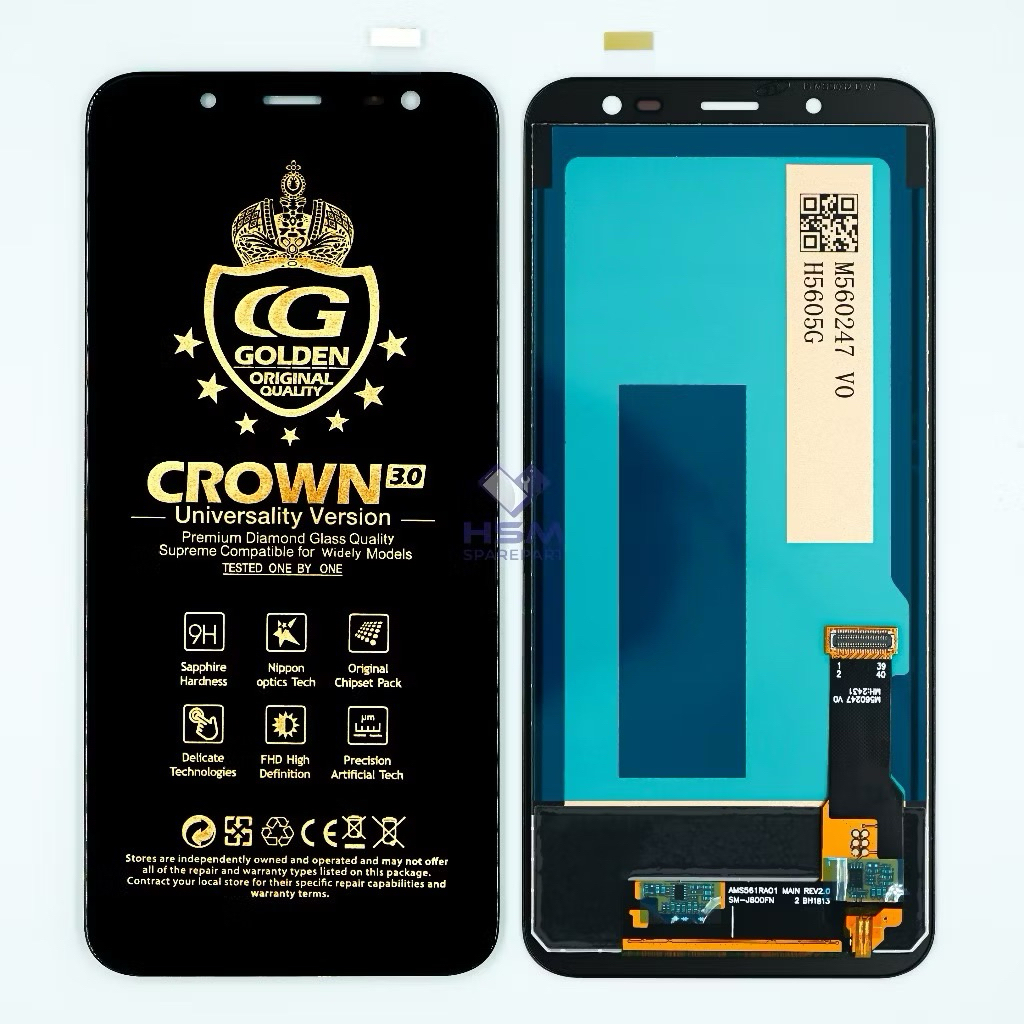 LCD TOUCHSCREEN SAMSUNG J6 2018 (J600) / A6 2018 FULSET ORIGINAL
