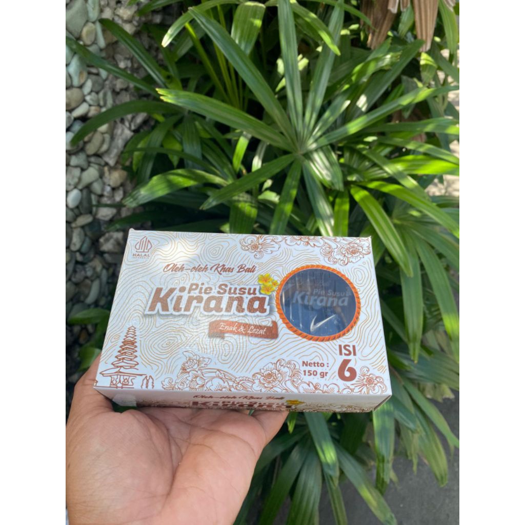 

PIE SUSU KIRANA COKLAT isi 6 pcs