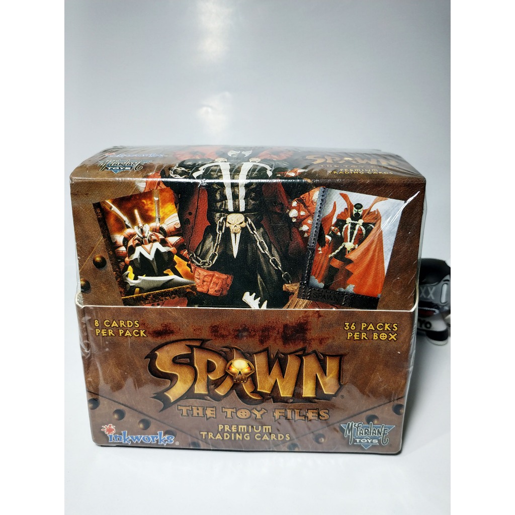 Kartu SPAWN Trading Cards The Toy Files by INKWORKS 1998. New Old Stok & Factory Sealed