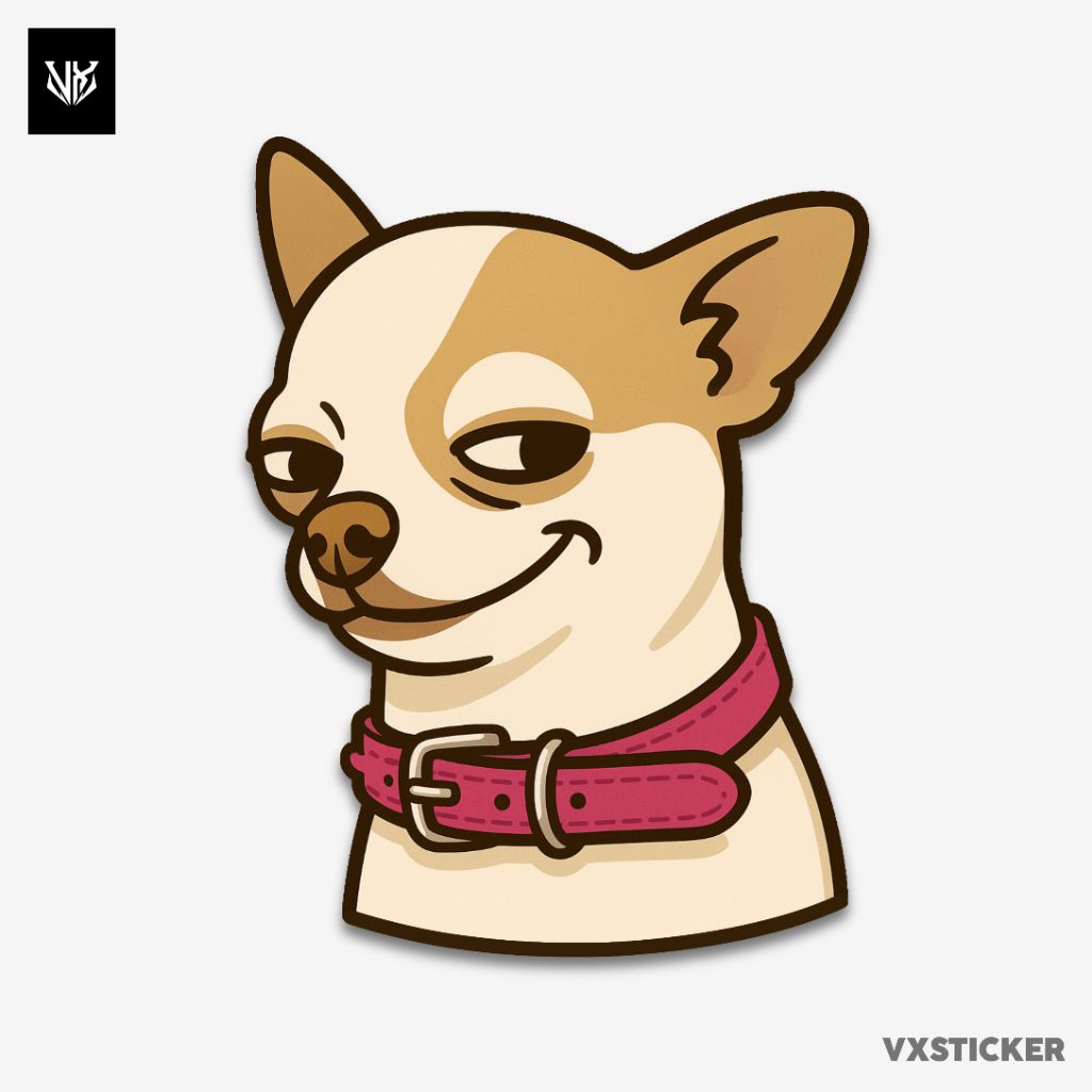 

Stiker/Sticker Anjing Lucu #38 VXSTICKER