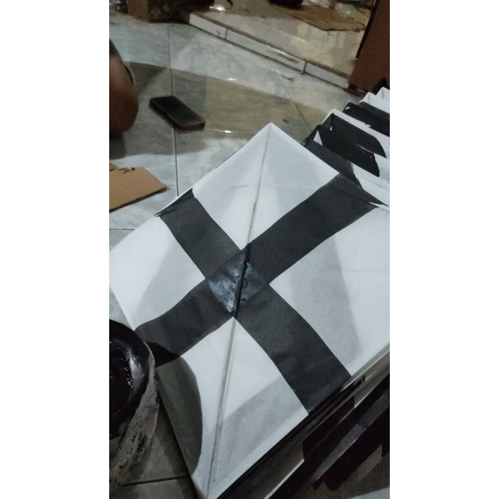 

layanngan kertas putih sablon