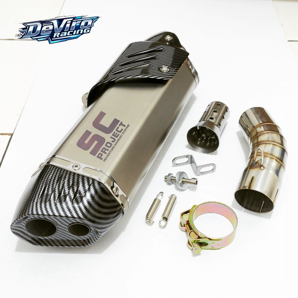 Knalpot SC-Project Adventure Import Slip On ZX25R ZX25RR ZX 25R 25RR