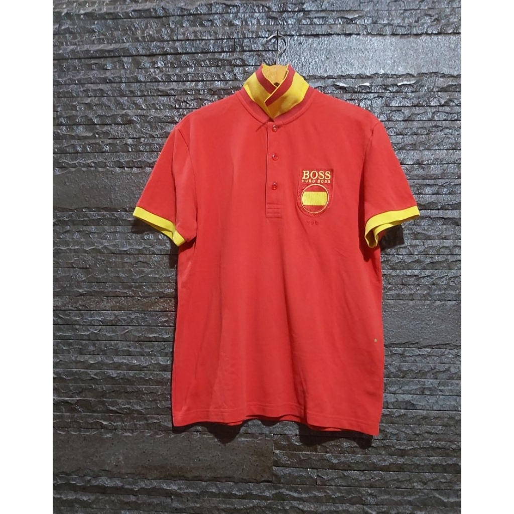 kaos pria polo H Boss