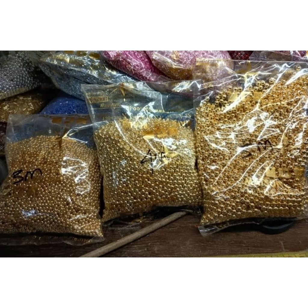 1 pon payet mutiara asli jepang / manik pakaian /aksesoris