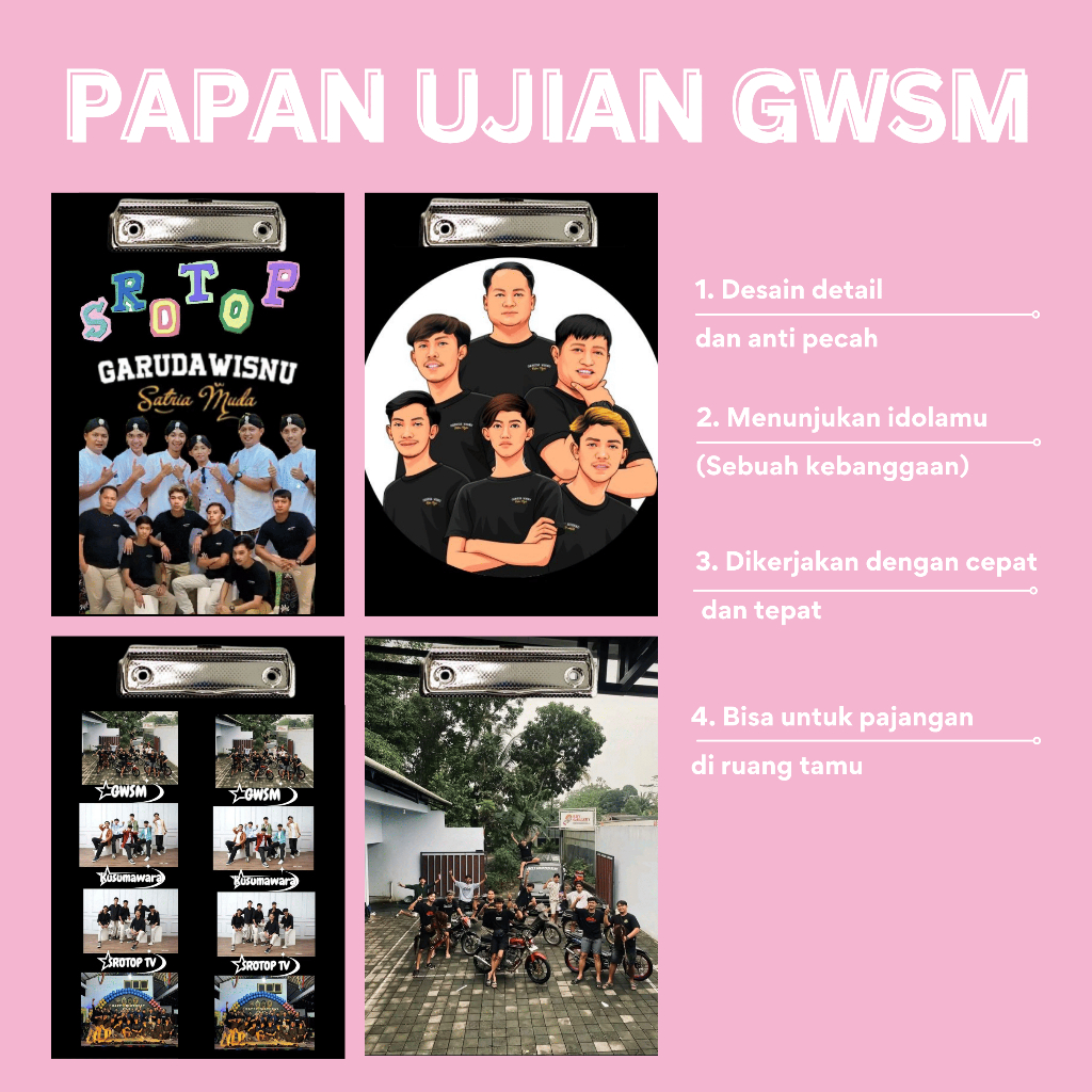 

GWSM PAPAN UJIAN JATHILAN KUDA LUMPING MASBOY, NAJIB, FAISAL GARUDA WISNU SATRIA MUDA ORIGINAL