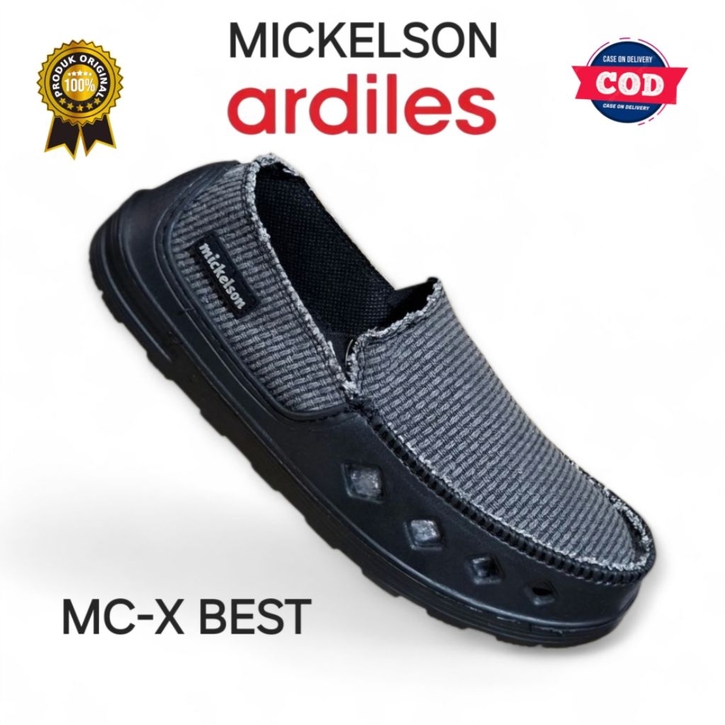 SEPATU KARUNG PRIA MICKELSON SLIPON TERBARU ORIGINAL