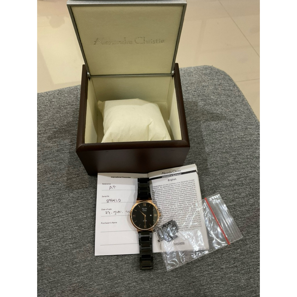 Preloved Jam Tangan Alexandre Christie