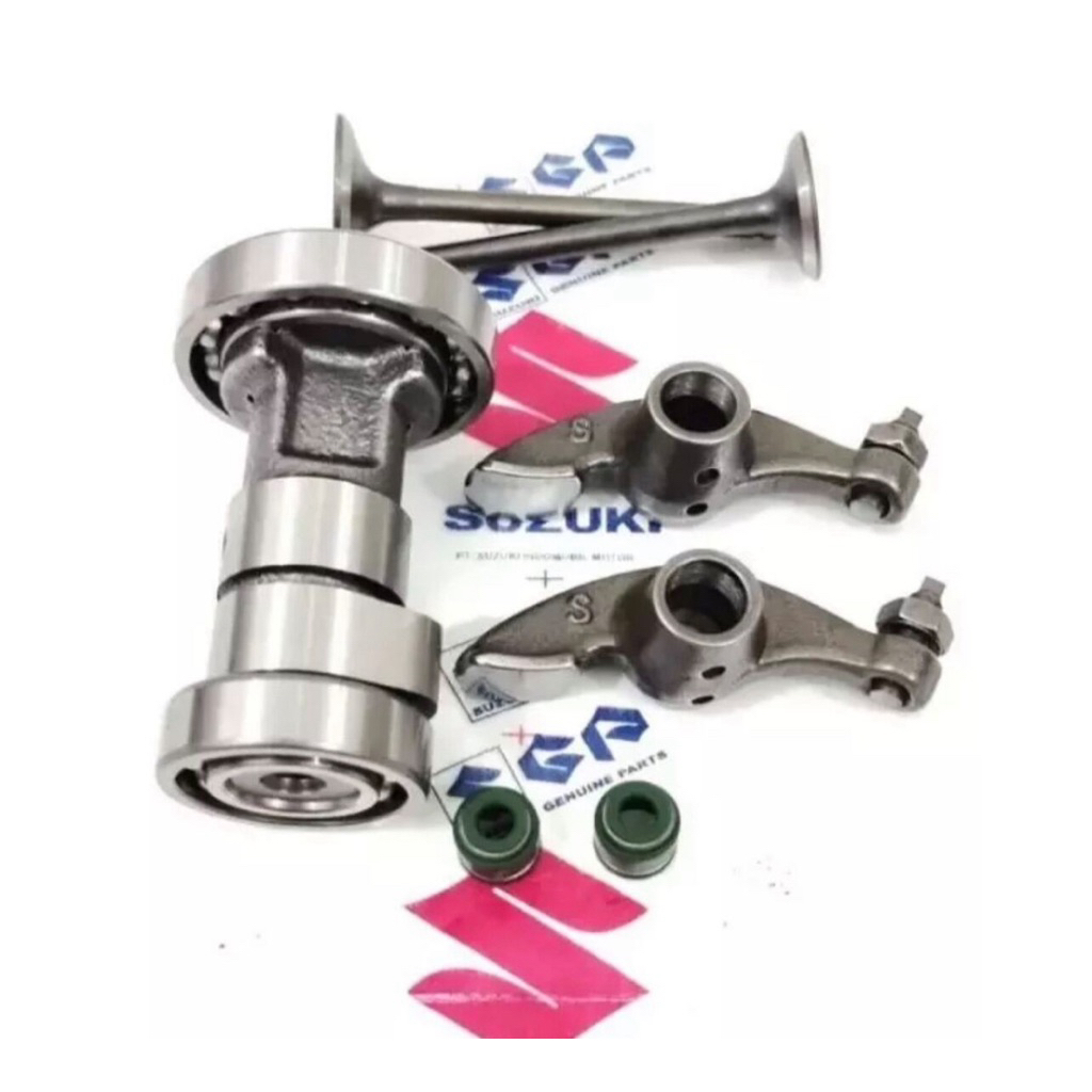 NOKEN AS + SEAL SIL KLEP PAYUNG KLEP PLATUK KLEP SUZUKI SMASH 110 LAMA SMASH 110 NEW