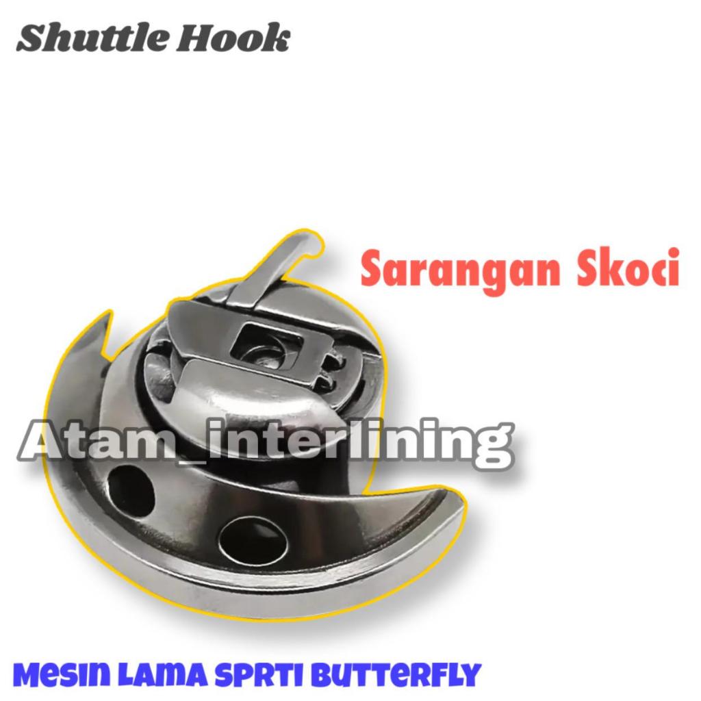 Shoporenku 1 Box Shuttle Hook Rotari Sarangan Rumah Sekoci Mesin Jahit Kecil Sprti Singer /