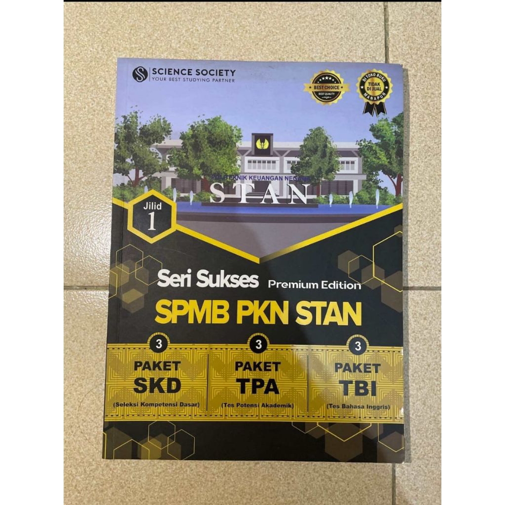 Premium Edition Seri Sukses SPMB PKN STAN ( BUKU BEKAS / JILID 1 / SUKSES PREMIUM SPMB PKN STAN)