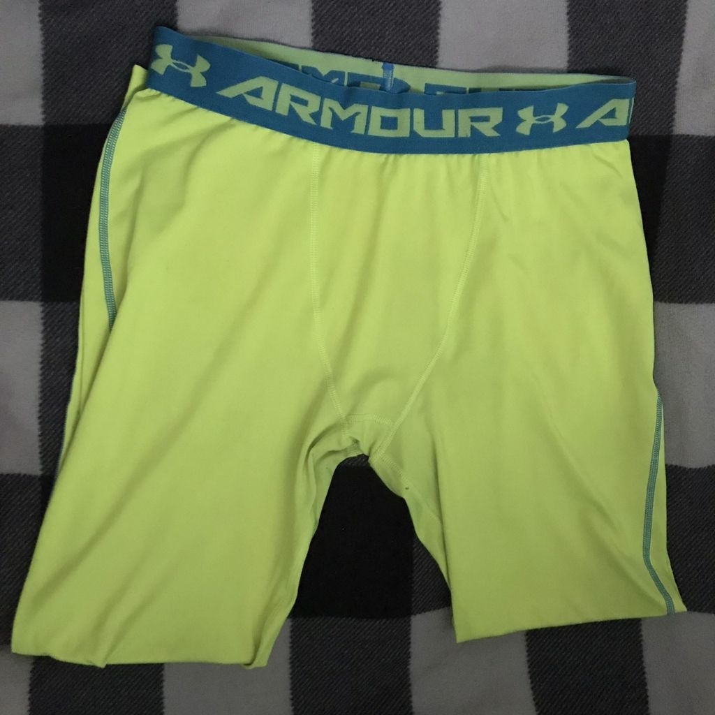 Celana Compression Under Armour Heat Gear Legging Dalam Tights Cowok Pria Lari Sport Olahraga Outdoo