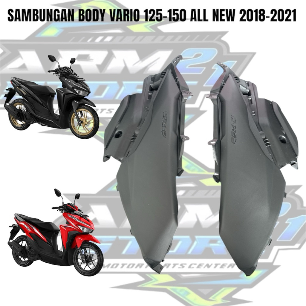 SET SAMBUNGAN BODY VARIO 125-150 ALL NEW 2018-2021 GEN 1 / SAMBUNGAN BODY KIRI KANAN VARIO LED 125-1