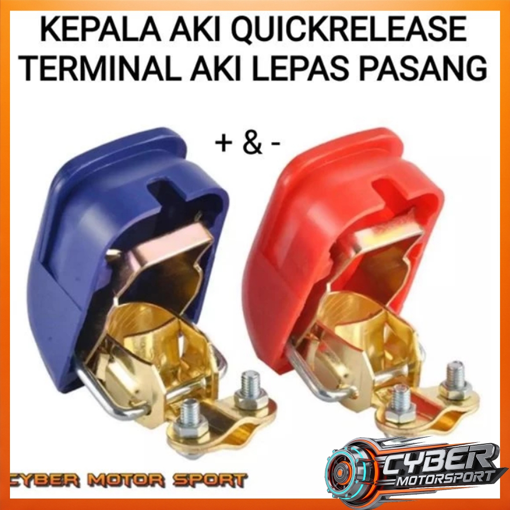 Terminal aki Kepala aki . Kepala aki mobil. Kepala accu universal.