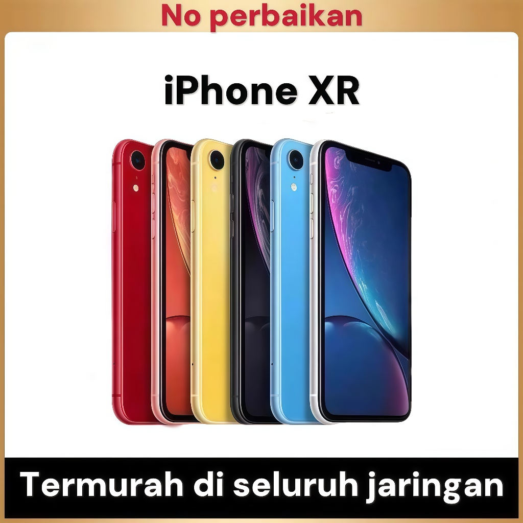 iPhone XR  FULLSET MULUS SECOND ORIGINAL GOOD CONDITIONS IP XR 64GB/128GB/256GB