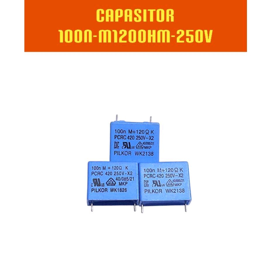 CAPASITOR MKP 100N-M1200HM-250V-100NANO-ORIGINAL