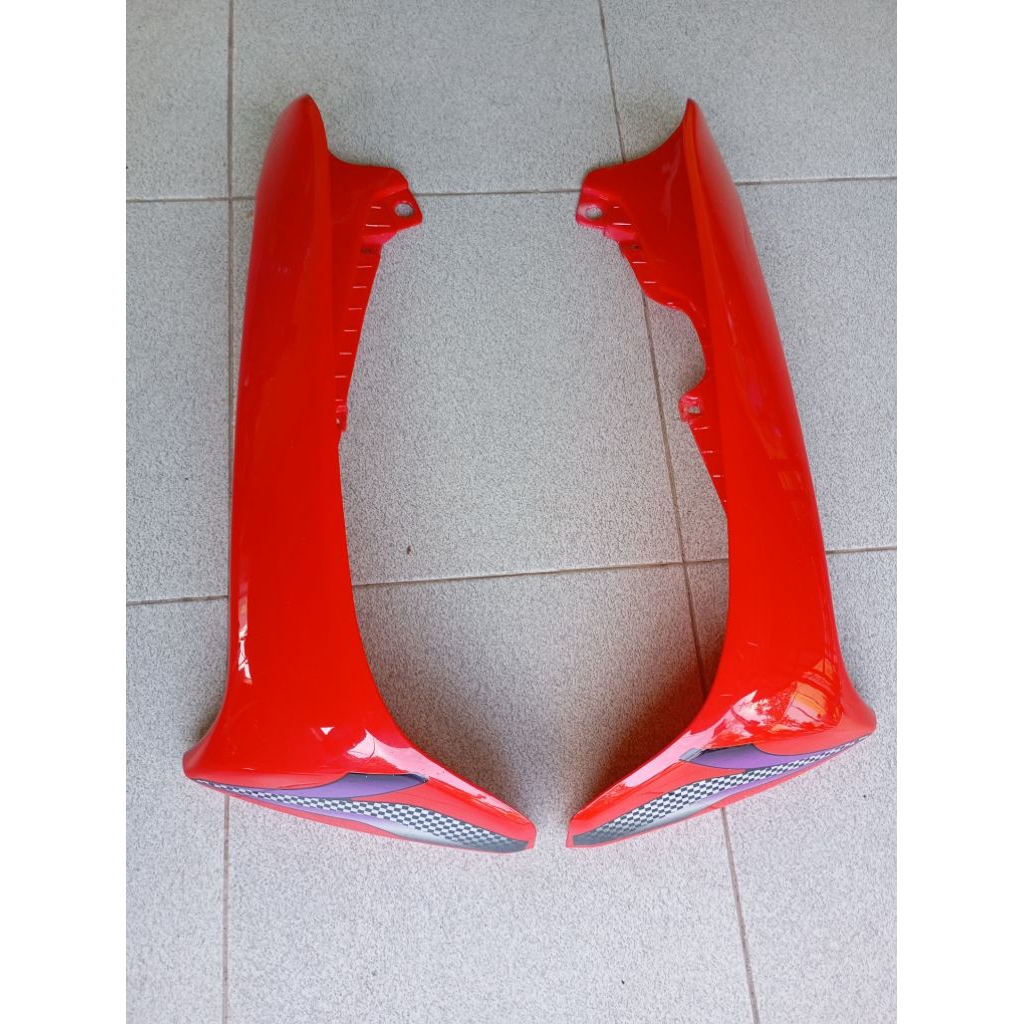 COVER SAYAP LUAR SUPRA X SUPRA FIT LAMA MERAH CABE ORI TOSSA GADING ABS