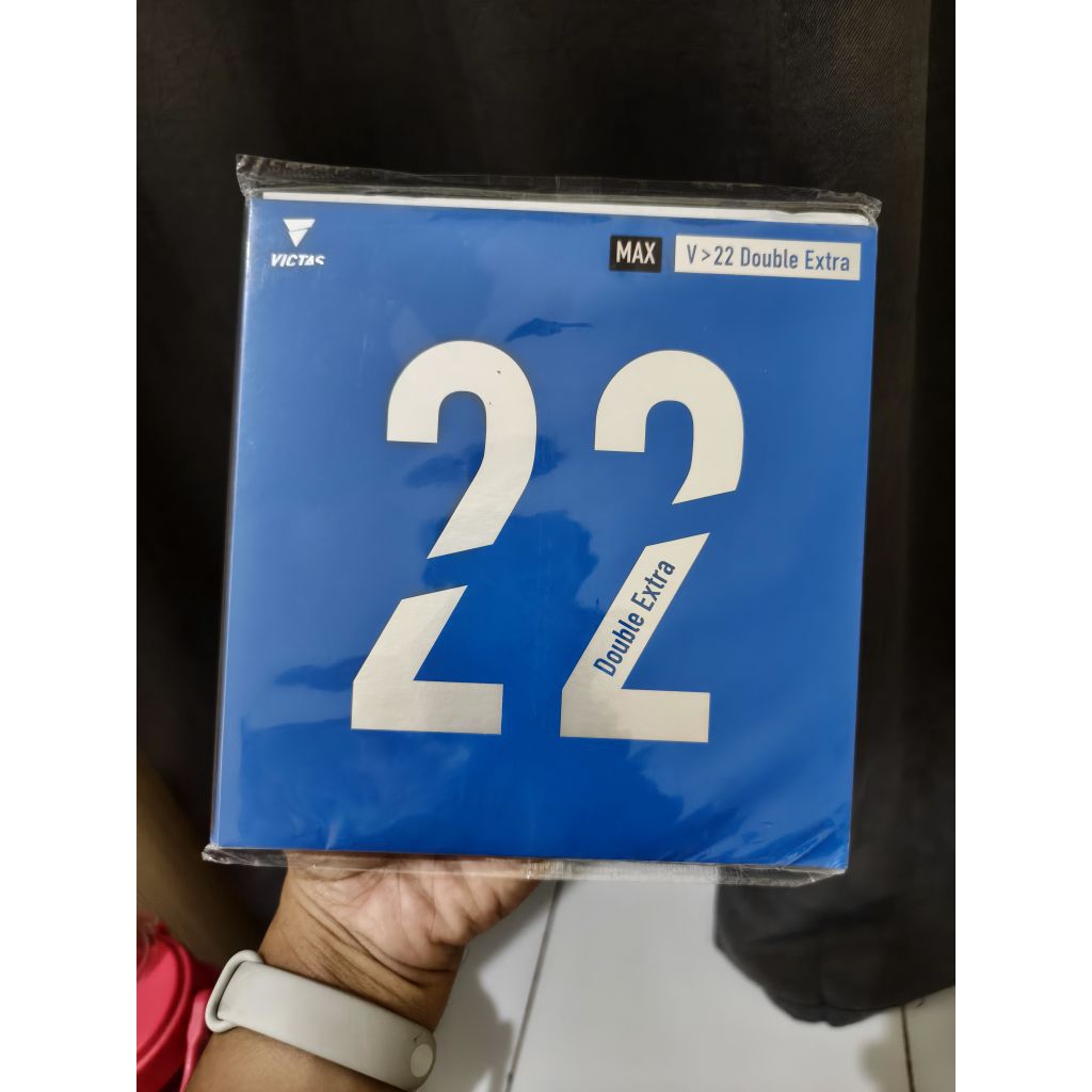 KARET TENIS MEJA VICTAS V22 DOUBLE EXTRA ORIGINAL
