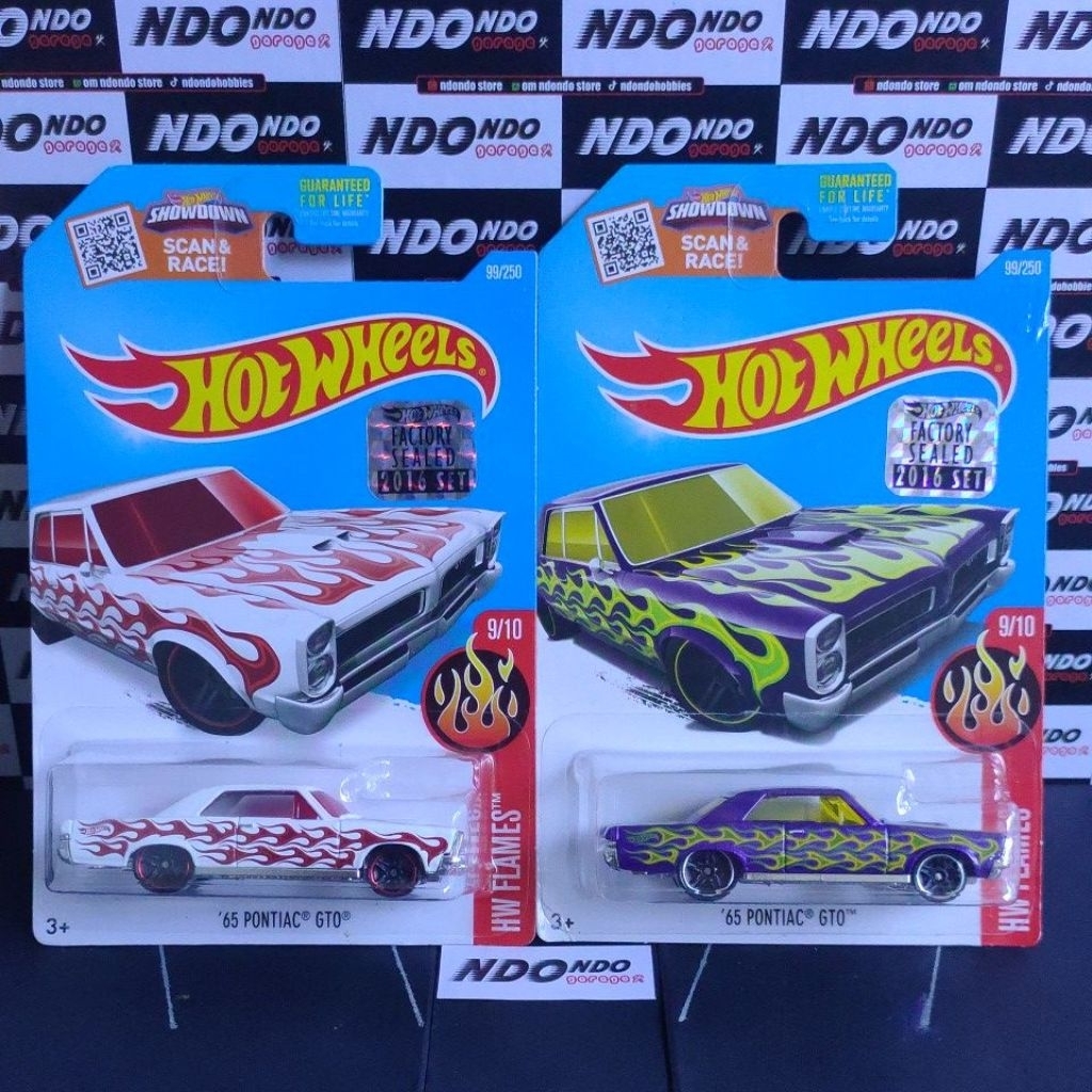 Hot Wheels '65 Pontiac GTO - Factory Sealed 2016