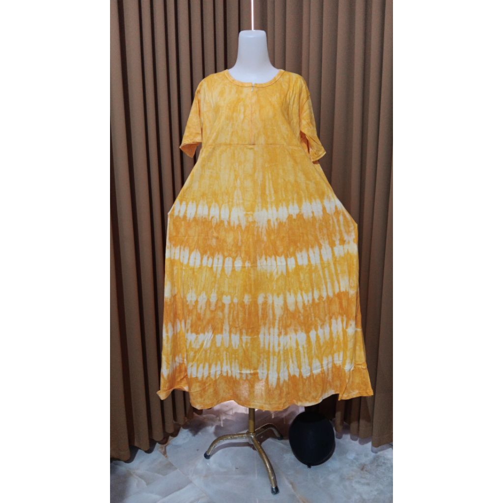 daster tie dye , daster kaos LD 120 panjang 130