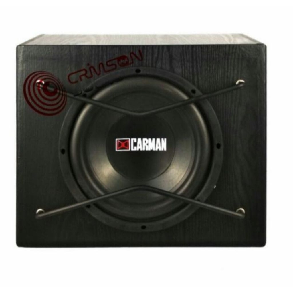 subwoofer mobil basstube aktif carman 10 inch