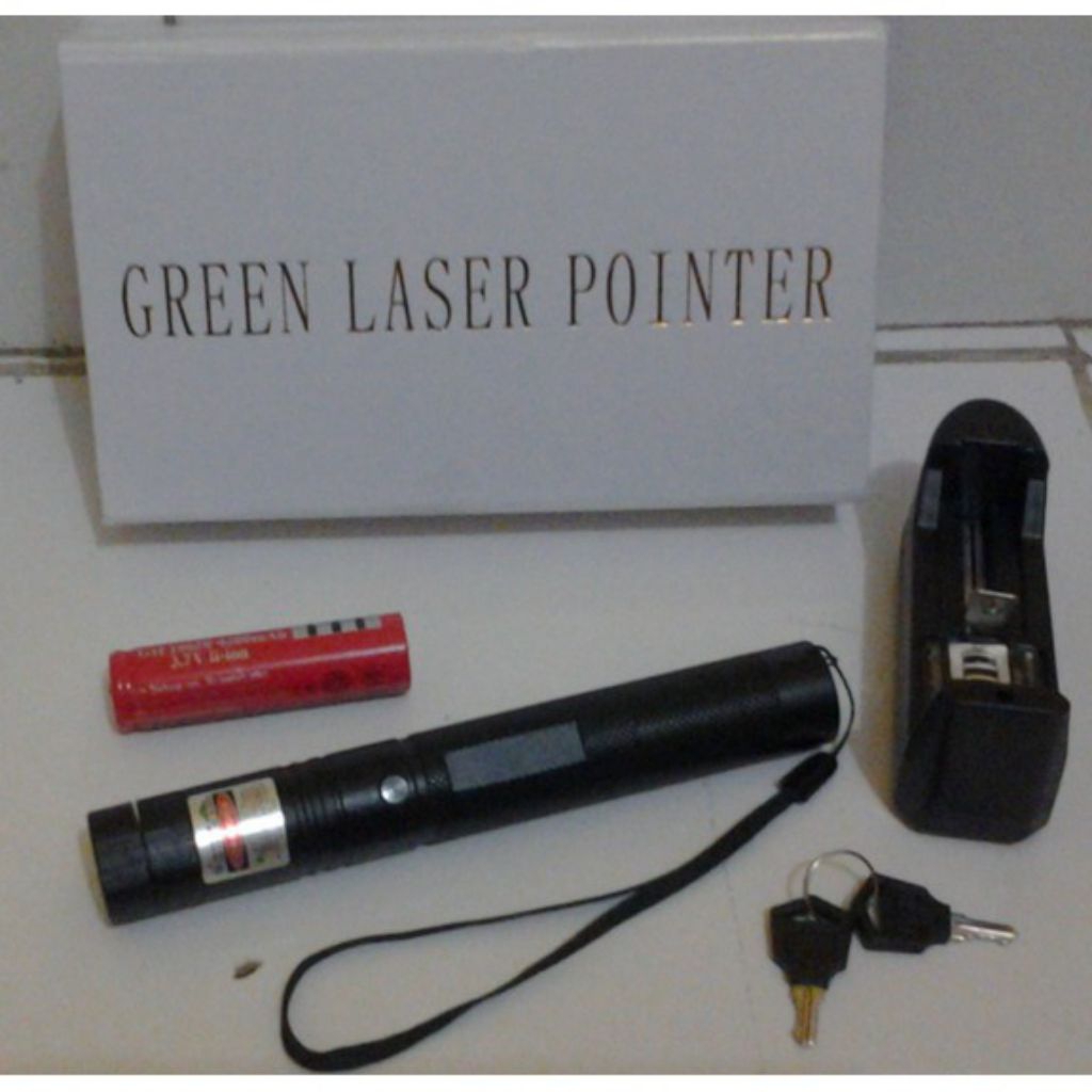 Senter Green Laser Pointer Rechage 303