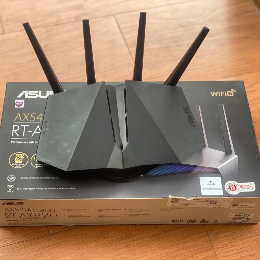 ASUS RT-AX82U AX5400 WiFi 6 With AiMesh AX 5400 WIFI6 Wireless Router Second