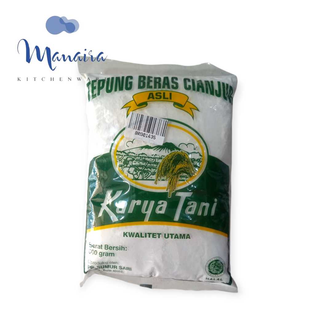 

Tepung Beras CIANJUR ASLI 500 gr
