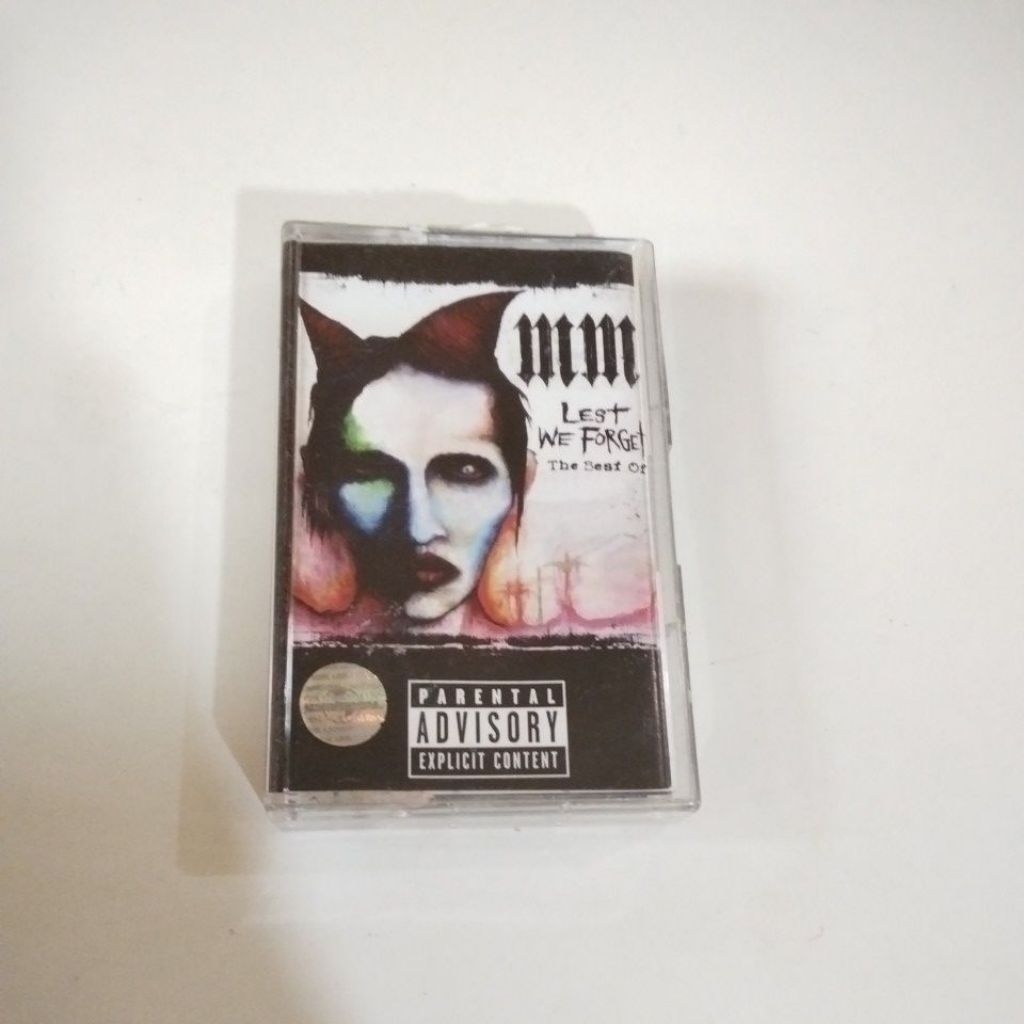 KASET PITA MARILYN MANSON LEST WE FORGET THE BEST OF