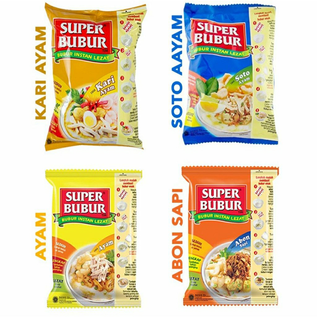 

Super Bubur Sachet 46gram