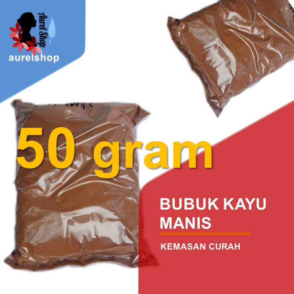 

50 gram Bubuk Kayu Manis / Ground Cinnamon Powder