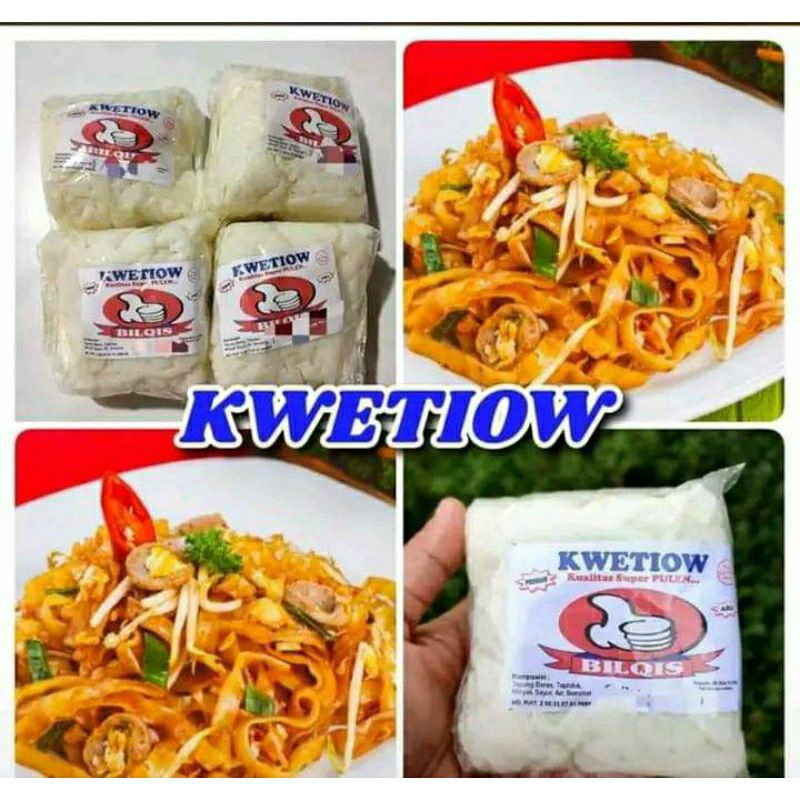 

Kwetiau Basah Bilqis - 400 Gram Instant Noodles