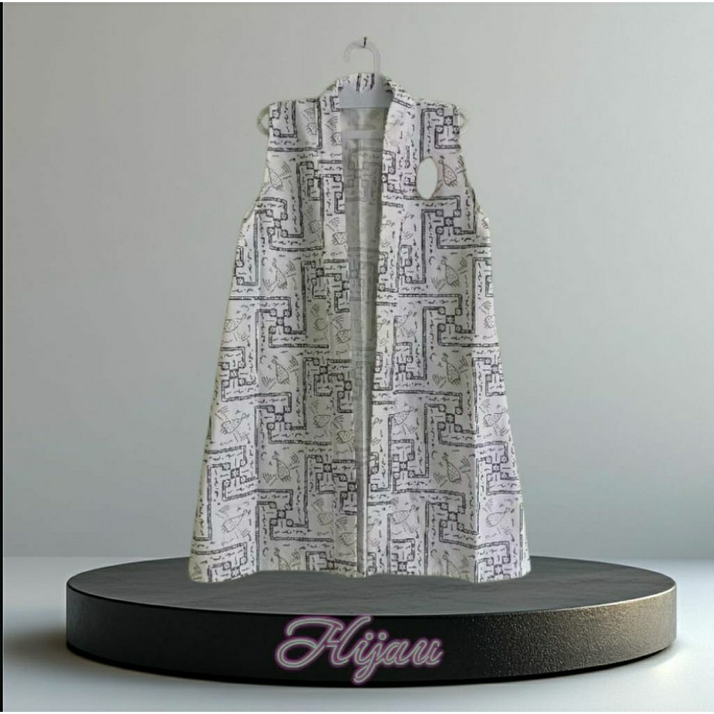 Outer yukensi murah/outer batik wanita cantik outer wanita kekinian outer simpel p 1