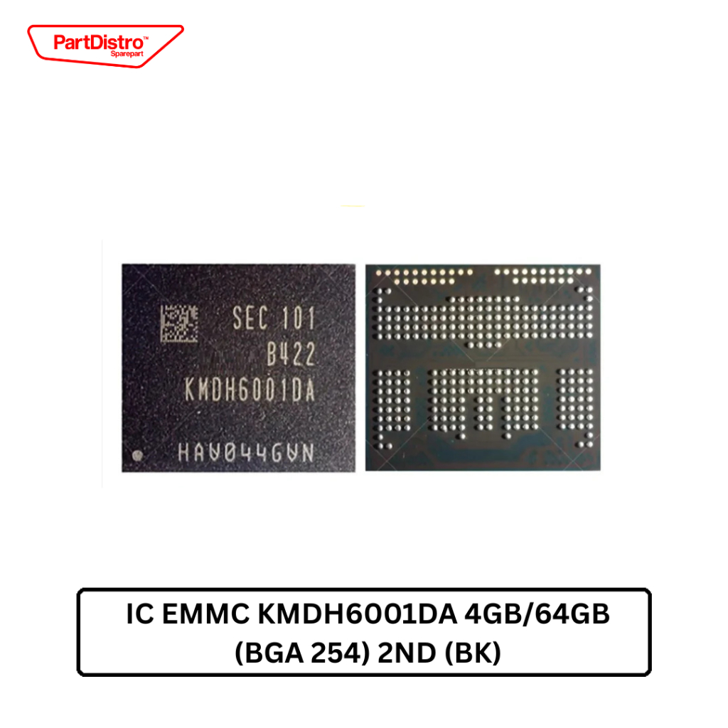 IC EMMC KMDH6001DA 4GB/64GB (BGA 254) 2ND (BK)