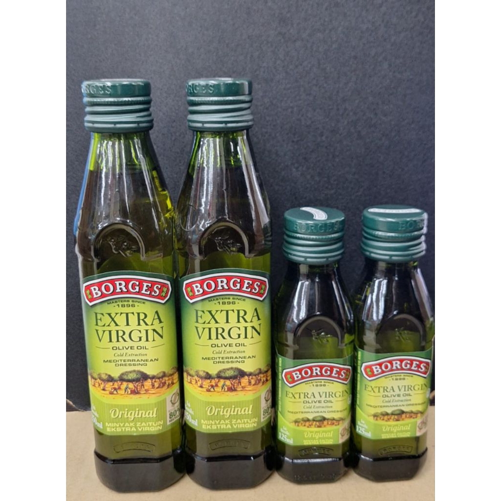 

BORGES Extra Virgin Olive Oil 125 ml|250 ml Minyak Zaitun
