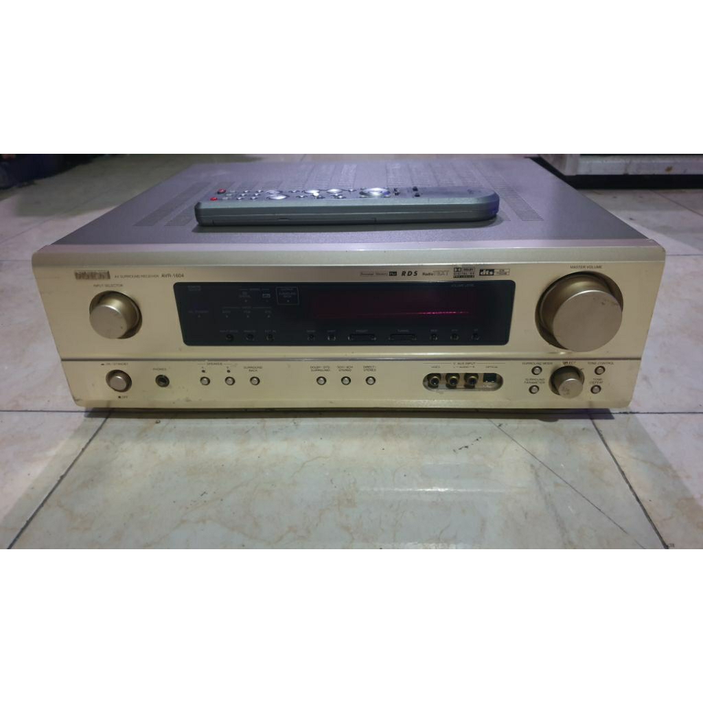 power amplifier riciver home theater 5.1 DENON AVR-1604 second normal siap pakai sudah di tes