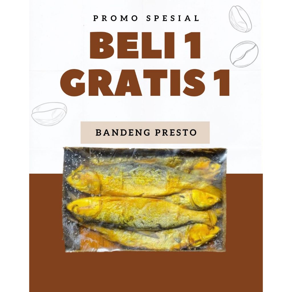 

Beli 1 Gratis 1 Bandeng PResto duri Lunak isi 5 Vacuum Gratis Sambal
