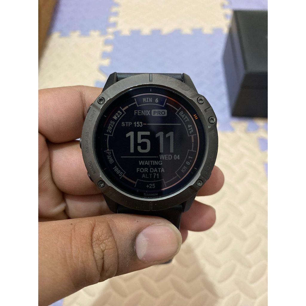 jam tangan Garmin fenix 6x pro solar second original